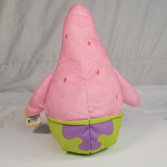 BRAND NEW W/TAGS 12" PATRICK STAR SPONGEBOB NICKELODEON TOY STUFFED PLUSH NWT!!! - Picture 4 of 8